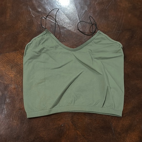 Free People Tops - Free People Brami SKNY STP SMLS Deep Army
